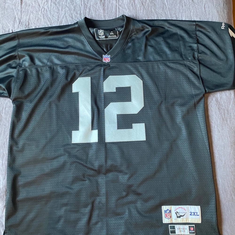 Raiders Throwback Jersey, Stabler